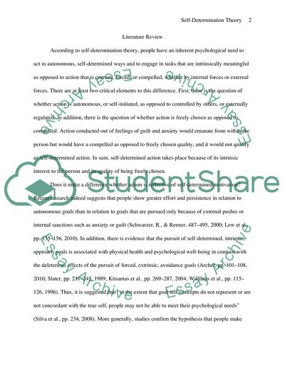 Self-Determination Theory