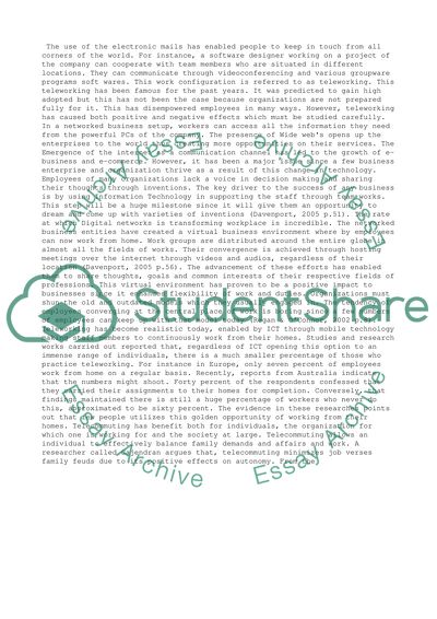 Information communication technology