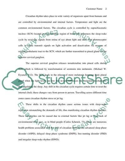 Circadian rhythm examples image