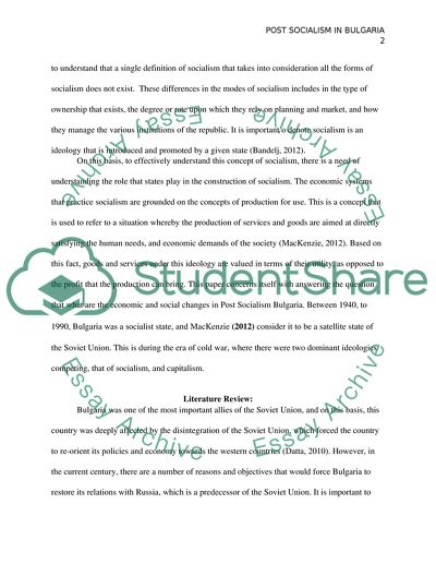 Social and Economic Changes in Post-socialist Cities