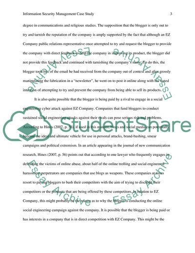 Information Security Management