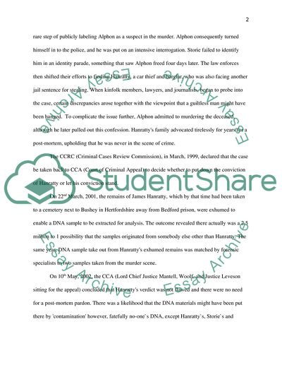 Forensic Science: A6 Murder