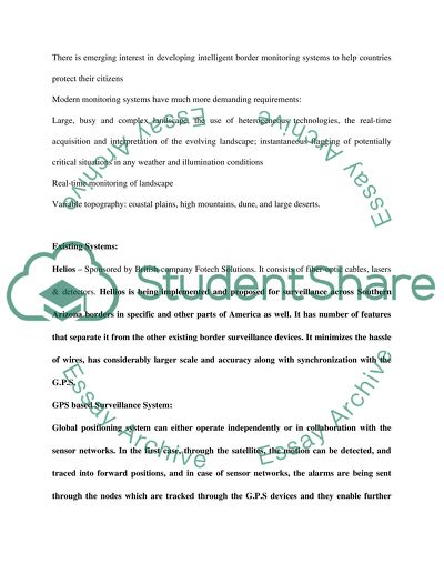 Adopting Linear Wireless Sensor Networks for Border Monitoring