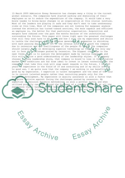 Challenges facing company