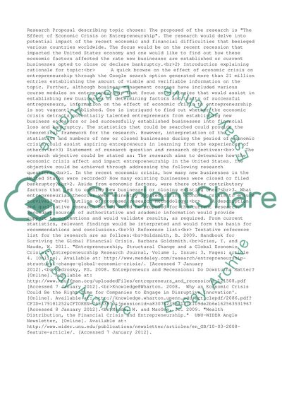 A topic of interest in business or management