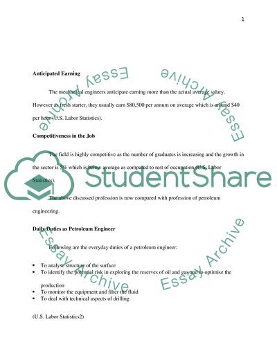 Comparison of Engineering Profession