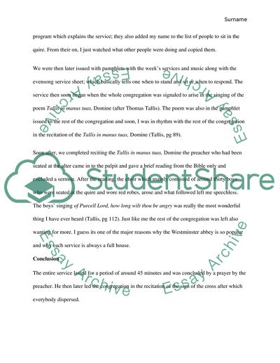 CHURCH VISIT - WESTMINSTER ABBEY IN LONDON