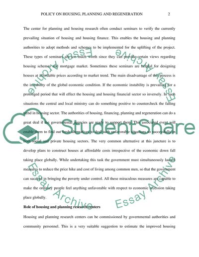 What Forced Governmental Agencies in Chesterfield Derbyshire to Study Planning in the Construction