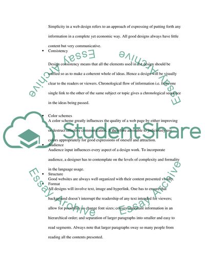 Aesthetics in Web Design