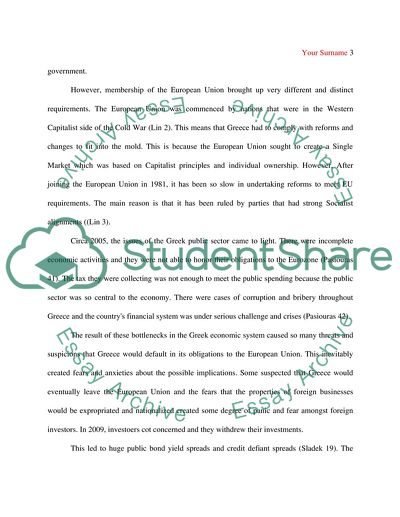 Aristotles Ideologies of Policies in Present Greeces Financial Situation