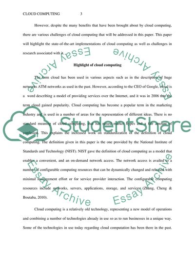 Key Concepts of Cloud Computing