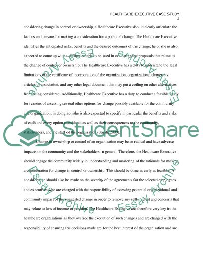 Healthcare Executive