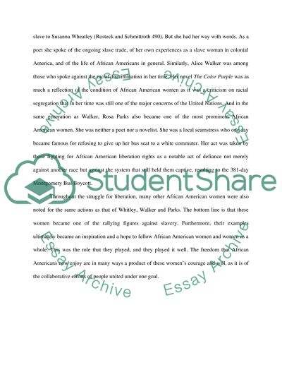 African-American Womens Struggle to Gain Independence Reflected in Celie