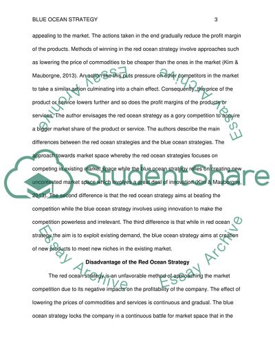 Benefits of Blue Ocean Strategy