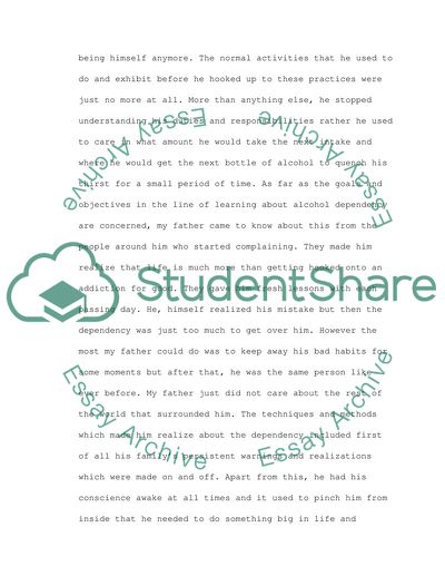 Alcohol/Chemical Dependency