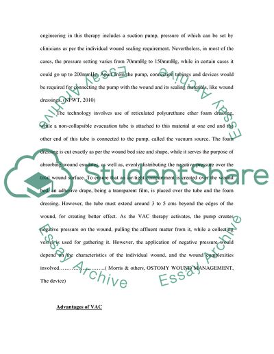 How Effective Is Negative Pressure Wound Therapy in Chronic Wound Healing