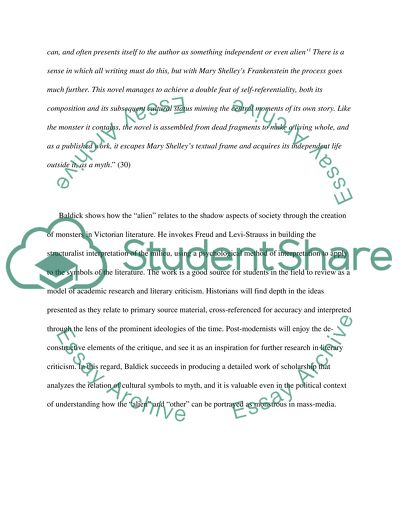 Myth, Monstrosity, and Nineteenth-Century Writing