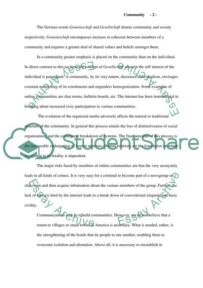 A Community Centre in Toronto