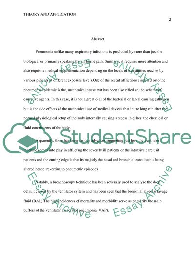 Reducing the Incidence of Ventilator-Acquired Pneumonia