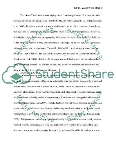 Exxon Valdez Oil Spill