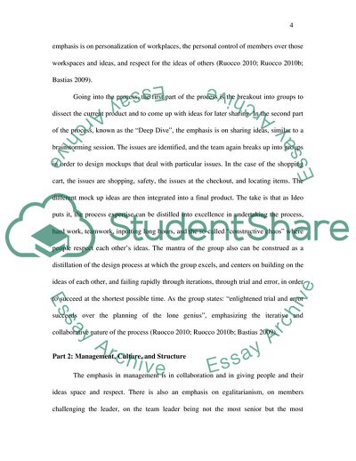 Ideo-Culture and Creativity