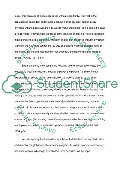 Critical Theorists Domination Theory