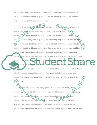 Early Childhood Teacher