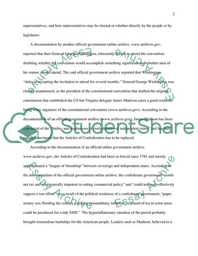 Political Reflections on the Original American Constitution