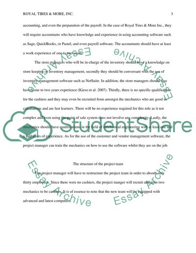 Project Management - Forming the Project Team