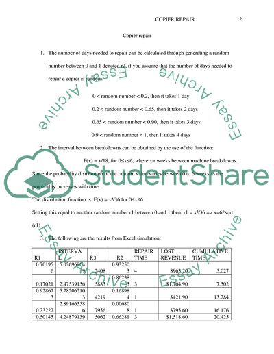 JET Copies Case Problem