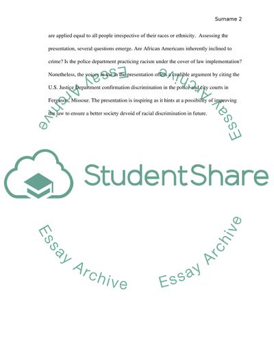 Stereotyping and Racism in America