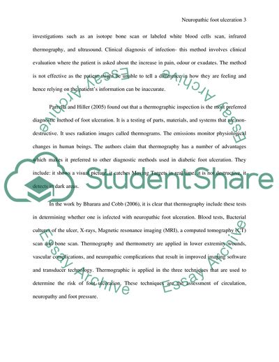 Neuropathic Foot Ulceration