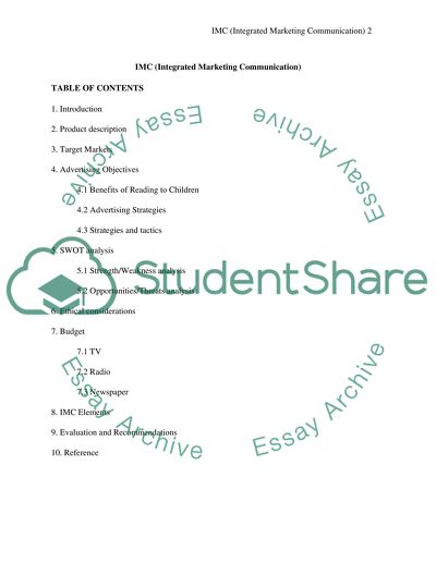 Integrated Marketing Communication