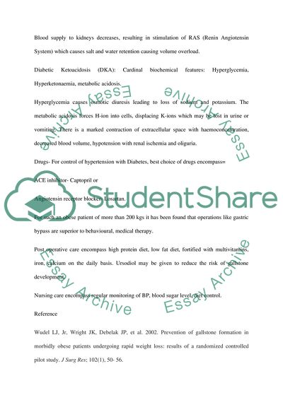 Etiology of Hypertension