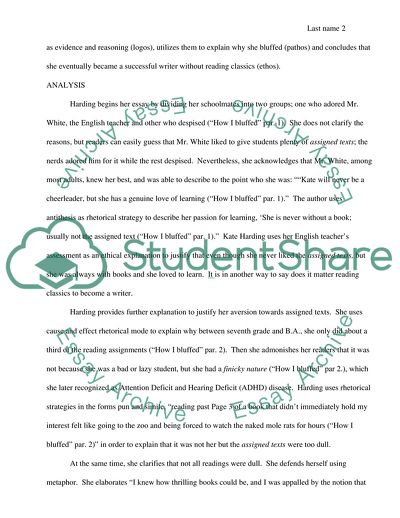 How I Bluffed My Way through College by Kate Harding