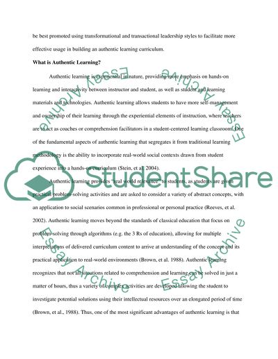 An Understanding of the IDEAS Concept