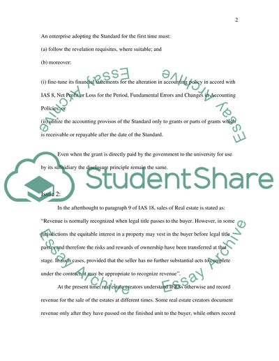 Grants Related to Income