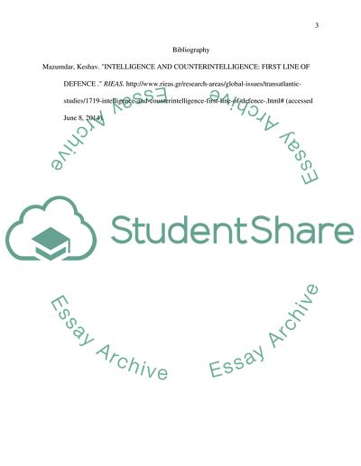 Intelligence Collection 2 - question