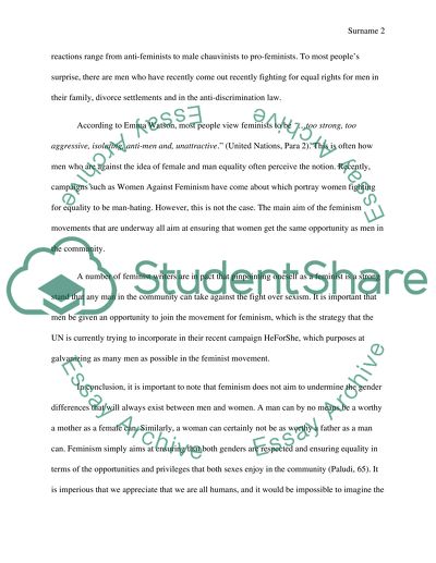 Peculiarities of Feminism