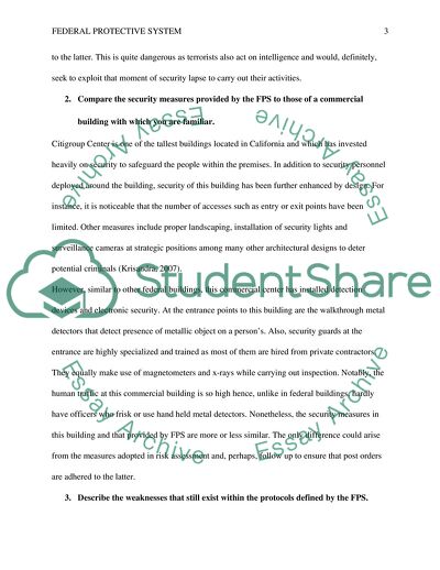 Federal Protective System