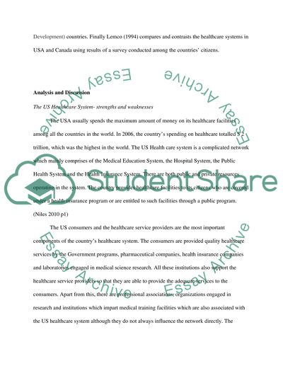 canada vs us essay