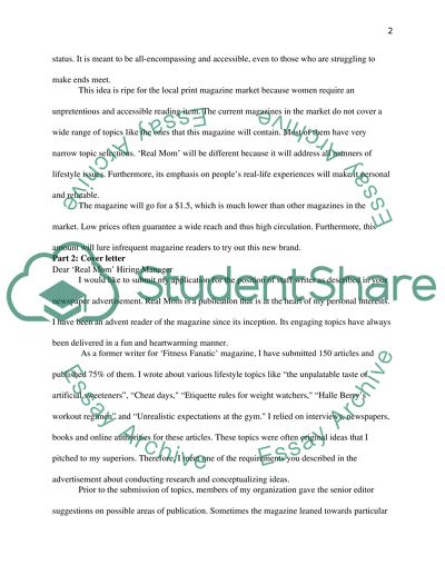 Portfolio of Publication Real Moms