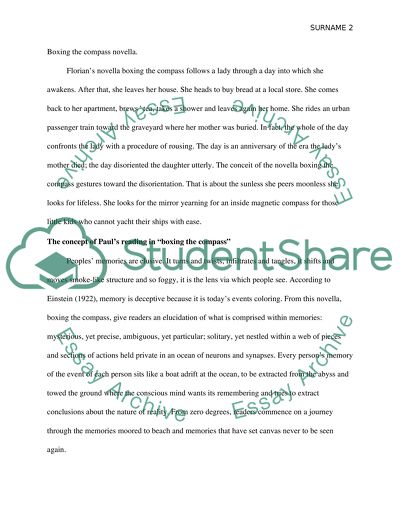 Boxing the Compass in Relation to Genesis 6-9