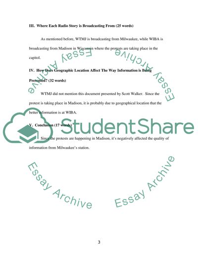 Radio Coverage Comparisons
