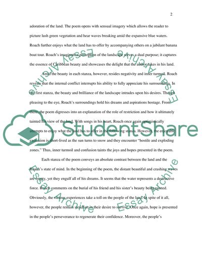 Caribbean Pastoral Imagery