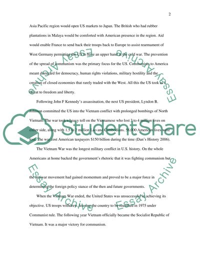 The Vietnam War Issue