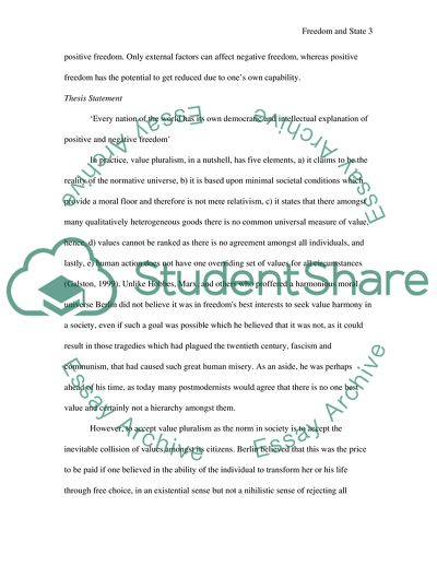 Two Types of Freedom