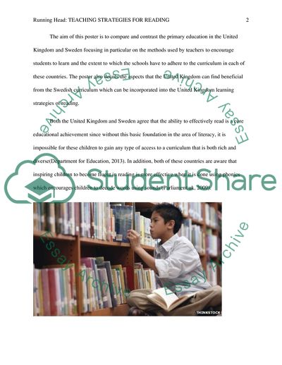 Teaching Strategies for Reading: The Case of Sweden and the United Kingdom