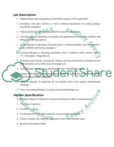 Management Skills Personal Statement