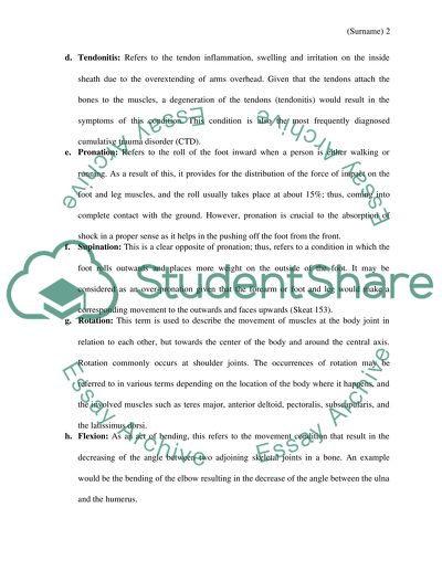 Answering the questions